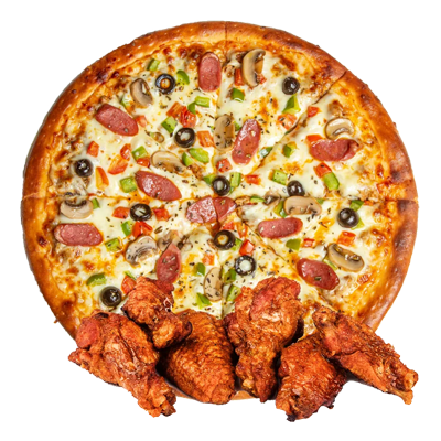 Wing Pizza Deal - Simcoe Pizza